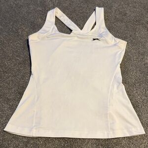 Lacoste Women's White Tank Top